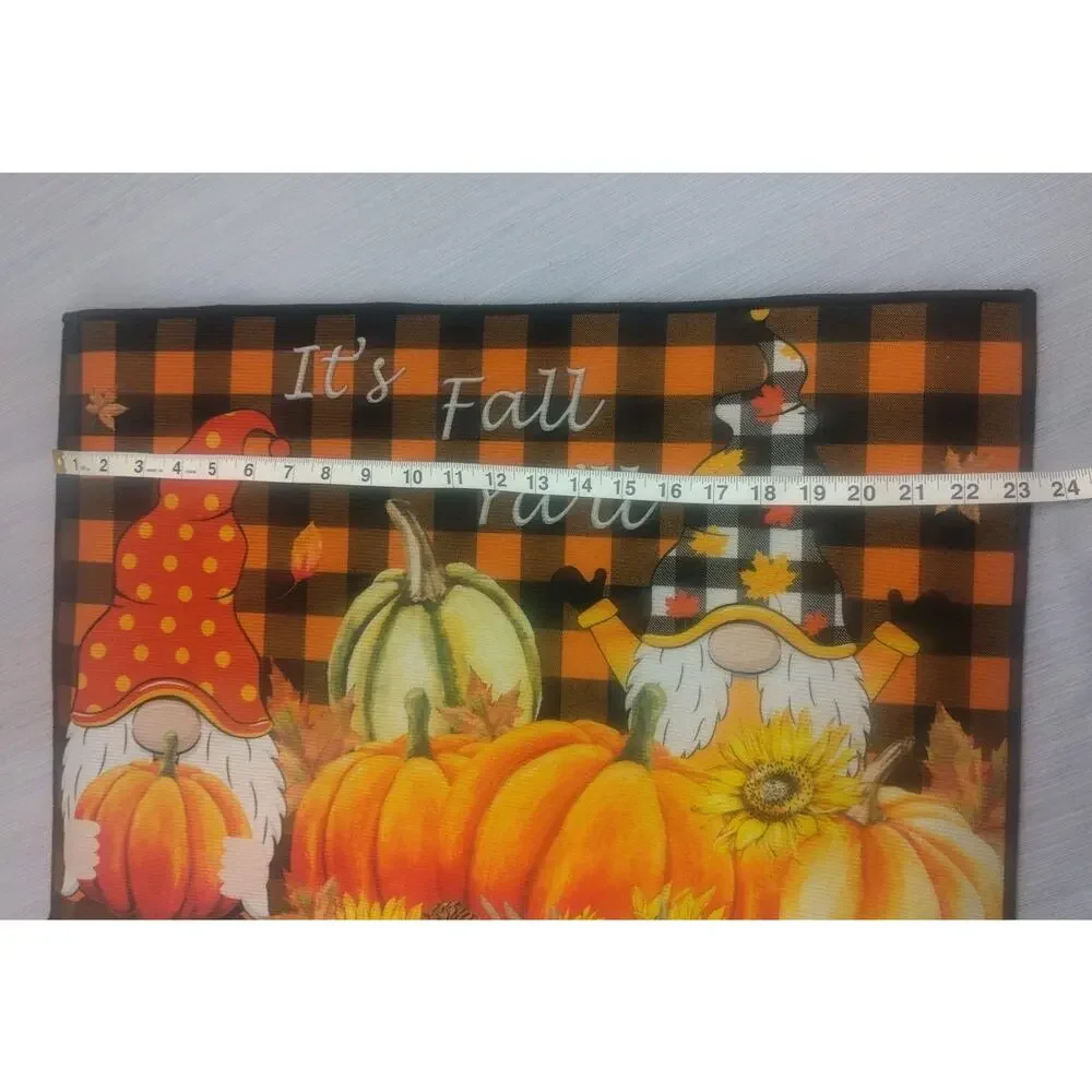 Generic Fall Thanksgiving Welcome Doormat, Indoor Outdoor Pumpkin Sunflower...